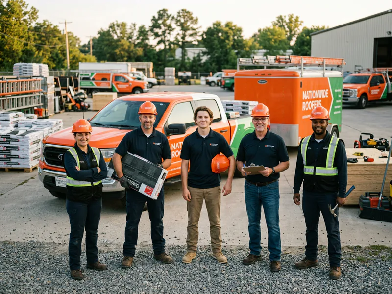 Natiowide Roofers - roof installation in Lansing near me